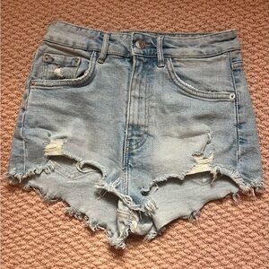 Zara jean shorts